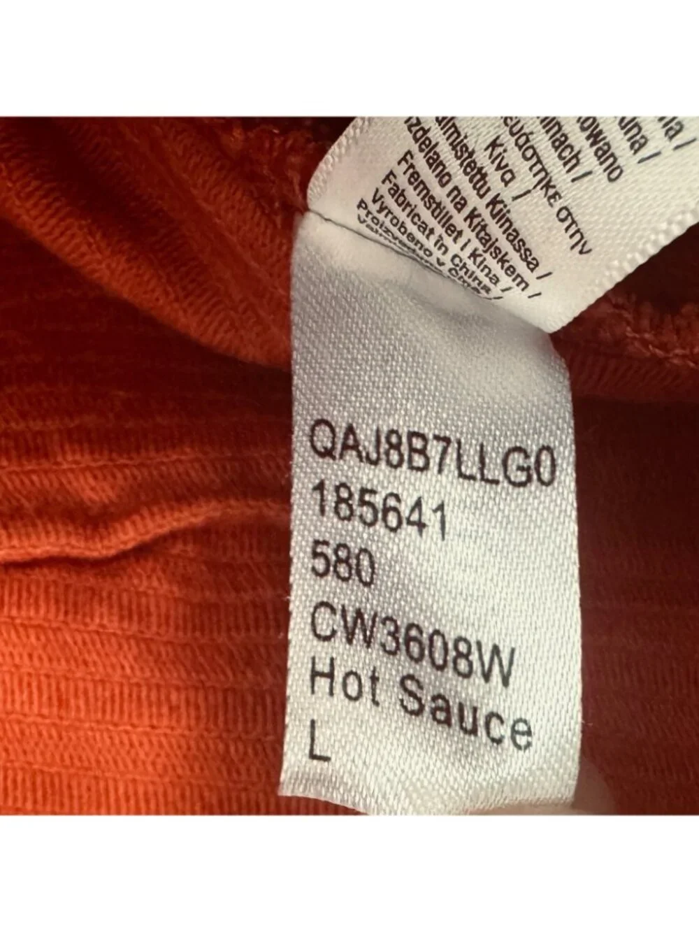 Retro Burnt Orange Corduroy Mini Skirt Size L American Apparel Full Zip Front